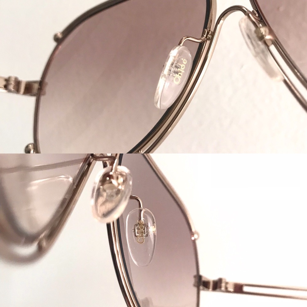 Chloe Isadora Aviator Sunglasses - Picture 6 of 8